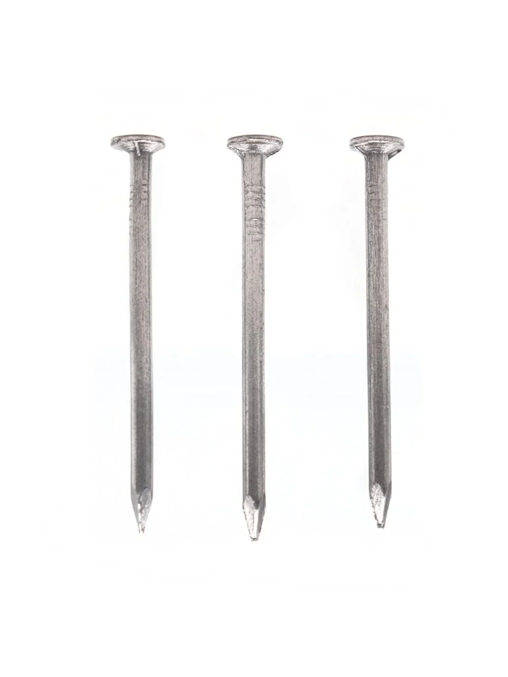 cSeao 300pcs 20mm / 0.75 Inch Length Flat Nails for Picture Wall Hanging, Wood N